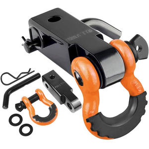 Heavy Duty 2 en <span class=keywords><strong>5</strong></span> <span class=keywords><strong>tonnes</strong></span> <span class=keywords><strong>Barre</strong></span> <span class=keywords><strong>de</strong></span> <span class=keywords><strong>remorquage</strong></span> Récepteur d'attelage <span class=keywords><strong>de</strong></span> remorque <span class=keywords><strong>3</strong></span>/4 "D Ring Bow Manille - Product Image 3