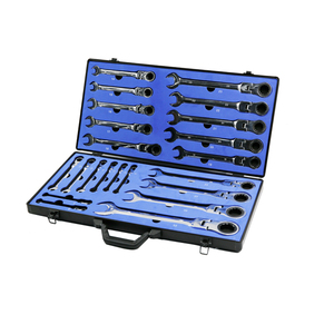 Combined adjustable ratchet wrench set is suitable for fixing 17 pieces of aluminum box 7 in various scenarios