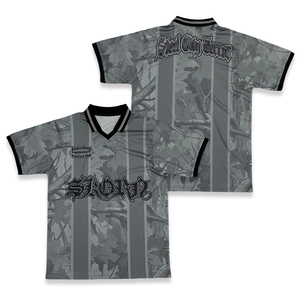 เสื้อฟุตบอลแบบวินเทจเสื้อฟุตบอลสั่งทำลายปักโลโก้ทีมสโมสรดีไซน์ย้อนยุค - Product Image 3