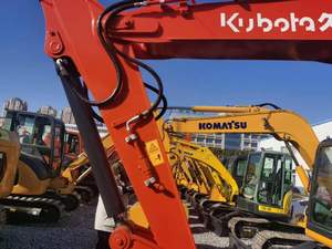 Excavatrices Kubota KX183-3 d'occasion en vente en gros officielles |   Mini-pelleuse d'occasion de 8 tonnes |   Excavatrice sur chenilles fiable avec moteur CE EPA - Product Image 6
