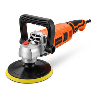 Polisseuse électrique professionnelle rotative 1200W avec disque de 6 pouces, outil de finition de surface portatif, batterie 4Ah pour automobile - Product Image 1