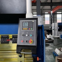 Presse plieuse hydraulique 250t 4000mm avec contrôleur NC E21, longueur 4000mm, acier doux, machine de pliage NC