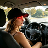 Service OEM, chapeau à LED infrarouge 10W, équipement de beauté, thérapie par lumière rouge 660nm 850nm, casquette pour le soin des cheveux