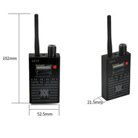 Détecteur de caméra espion sans fil RF G318 ABS avec alarme, style dissimulé, batterie 1200 mAh, autonomie 8-10 heures