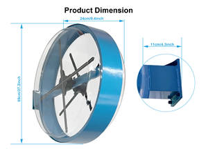 Holograma 3D cubierta transparente lados dobles holográfico Hd ventilador holograma proyector publicidad 3D ventiladores <span class=keywords><strong>de</strong></span> holograma al aire libre - Product Image 5