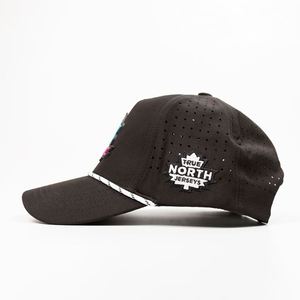 Gorras de Béisbol Personalizadas con Logotipo de Silicona, Diseño Bordado de Alta Calidad, Gorra Trucker Deportiva Ajustable de 5 Paneles con Orificios Láser - Product Image 3