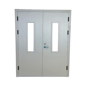 Porte commerciale professionnelle à réponse rapide Portes coupe-feu creuses en métal certifiées CE fabriquées en salle de conférence en Chine - Product Image 6