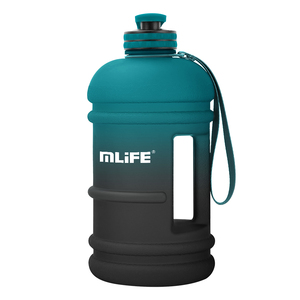 BPA-Free PETG grande bottiglia d'acqua palestra 2.2L/3.78L gallone motivazionale Marker a doppia parete sport caldo termico personalizzabile - Product Image 5