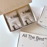 [Sur mesure uniquement] Boîte d'emballage personnalisée pour cartes à jouer imprimées SBS 400, boîte pliable pour envoi postal, boîte d'emballage blanche pour vêtements et chaussettes pour enfants