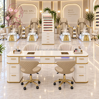 Fauteuil de pédicure électrique de luxe avec pompe de vidange, fauteuil de pédicure pour massage des pieds pour salon de beauté