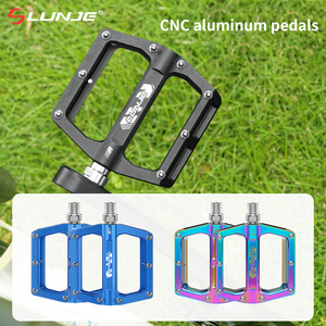 LUNJE XT-T002 Noir Super Léger de Haute Qualité Vélo De Route Pédale Offre Spéciale Plein CNC MONTAGNE Vélo Rouge Pédale Vélo Roulements Pédales - Product Image 6