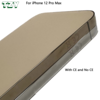 Coque arrière de remplacement pour iPhone 12 Pro Max, châssis, cadre et cache de batterie