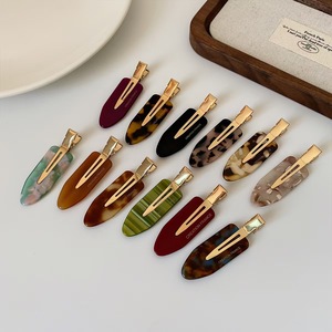 Pinza de pelo con punta afilada, colorida, geométrica, sencilla y versátil, sin costuras, accesorios para el cabello - Product Image 2