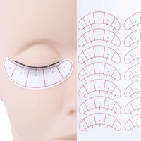 Vente en gros 5 paires de faux cils Extension pratique cils de vison pleine bande cils exercice beauté des yeux formation cils