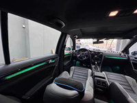 Kit d'éclairage d'ambiance automobile SJC 64 couleurs pour Volkswagen Golf 7 MK7 2014-2021 LHD/RHD, éclairage LED synchronisé arc-en-ciel