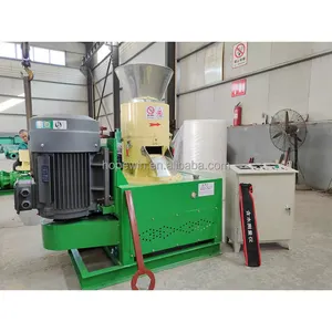 High productivity horse manure fertilizer pellet making