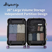 Vente en gros directe usine – Ensemble de bagages modernes légers avec cadre ABS de 20 et 26 pouces – Approvisionnement en vrac – Couleurs et logo personnalisables – Charge 40HQ 650