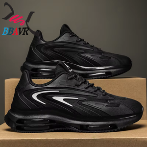 Chaussures de sport décontractées pour hommes, nouvelle collection, double couche pour un confort optimal, légères, respirantes, avec doublure en mesh, pour un usage quotidien au printemps - Product Image 5