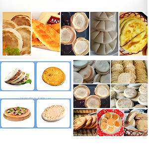 Varios tipos de prensa de masa de Pizza y máquina de horno Máquina de prensa de masa de Pizza Im14 pulgadas - Product Image 6