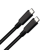 5m 7.5m USB3.2 gen2 usb C ke usb C bersudut layar Monitor sinkronisasi fitur penuh tipe kabel untuk VR iphone15pro macbook