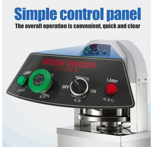 เครื่องตัดแป้งอัตโนมัติเต็มรูปแบบไฟฟ้า และเครื่องปั้นแป้งกลมสำหรับพิซซ่า ขนมปังขนาดเล็ก คุกกี้ ขนมปังฮอทดอก - Product Image 3