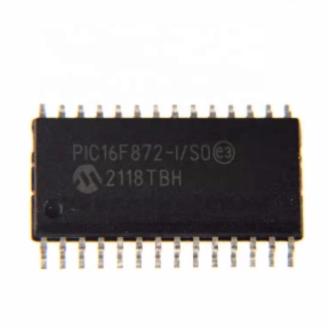Microcontroller Integrated Circuit IC MCU 8BIT 3.5KB FLASH 28SOIC PIC16F872-I/SO