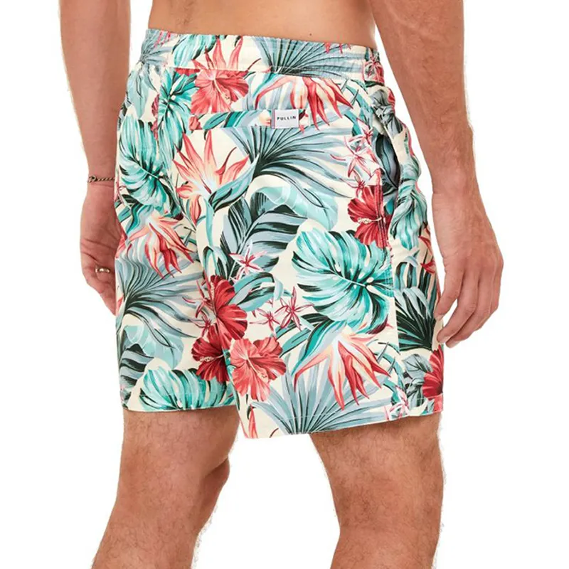 New Arrival High Quality Sublimation Printing Fitness Swimwear Swim Shorts Waterproof Board Shorts For Men