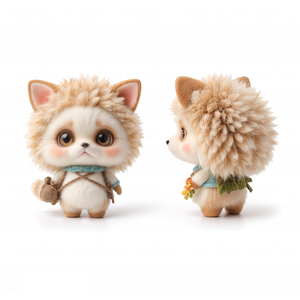 उच्च गुणवत्ता वाले पेशेवर अपने स्वयं के कस्टम प्लश खिलौना चरित्र प्लसी गुड़िया भरे हुए जानवरों को पी. पी. - Product Image 2