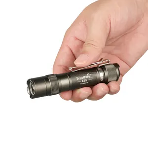 Ripsshine L2s AL6061-T6 Rechargeable Sports EDC Tactical LED Flashlight Pocket Torch Outdoor Industrial Use IP67 Battery Type AA