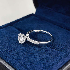 Luxeora 18Kゴールドレディース結婚指輪クラシックスタイル婚約ラボ成長ダイヤモンドファインジュエリーギフト記念日IGI認定 - Product Image 3