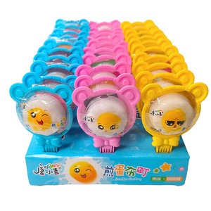 Wholesale Ball-Shaped Fruity <strong>Jelly</strong> <strong>Pudding</strong> Bear Toy Frying Pan with Popping Sugar (Bulk)<strong>Jelly</strong>-like Texture - Product Image 1