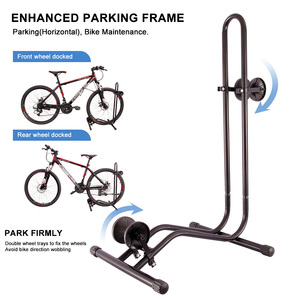 Support de sol pour vélo de montagne, rangement intérieur/extérieur pour 20-29 pouces, garage/maison - Product Image 4