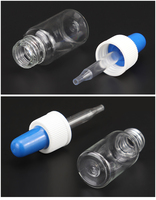10ml 10cc PET Silicone petit produit chimique 10ml flacon compte-gouttes conteneur compressible laboratoire médical goutte bouteille petit PET