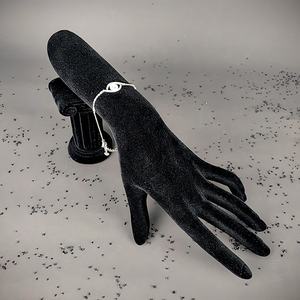 Fabrik Nazar Boncugu verstellbar Silber GRA Blue Evil Devil Eye VVS Moissan ite Charm Armbänder für Frauen - Product Image 4