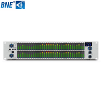 Égaliseur graphique numérique professionnel EQ-312, double égaliseur stéréo 31 bandes avec affichage spectrale LED, réduction du bruit, processeur audio