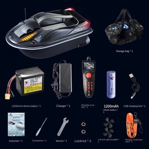 Professional <strong>Large</strong> Bait Boat GPS Remote Control Durable Plastic Construction 500m Control Features Voice <strong>Command</strong> <strong>Hook</strong> Delivery - Product Image 6