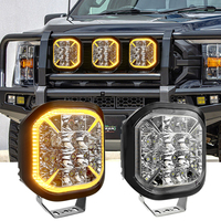 Offroad Lumière Auxiliaire Super Lumineux Blanc Jaune Haute Lumière Ip68 Voiture Led Phare Spot Conduite Lumière