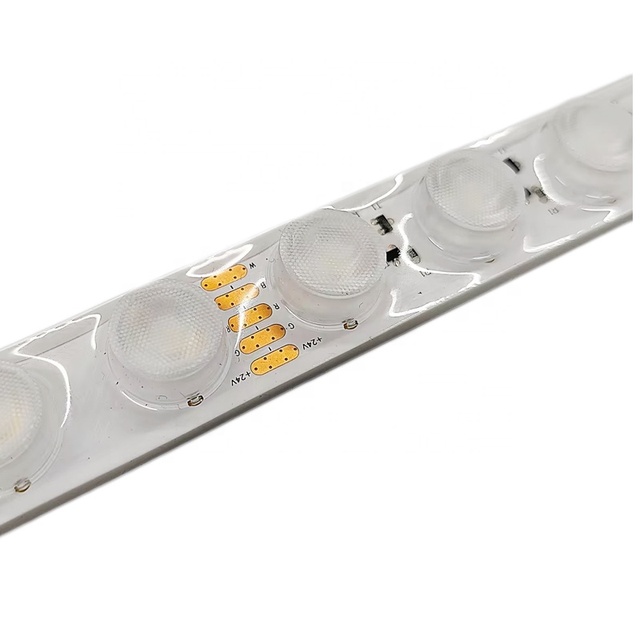 Flexible IP67 Rated LED Wall Washer Light Outdoor Copper Lens Light Strip for Landscape Building Facade Lighting