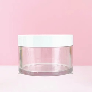 Pot en PET transparent à paroi épaisse 15g 30g 50g 100g 150g 200g 300g pour crème contour des yeux et baume à lèvres - Product Image 4