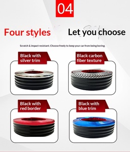 Striscia Adesiva Universale per Paraurti Laterale Auto, Antigraffio, Decorativa per Modifica Carrozzeria, Copertura Bordo Sottoporta - Product Image 6