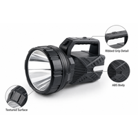 Projecteur laser LED XJ-1007 N-Light 1500 W 7200 mAh avec batterie ABS, portée 200-500 m, modes multiples, pour camping, randonnée, EDC