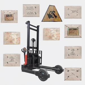 Elektrischer Gabelstapler, tragbarer Hubwagen, automatisches Lade-und Entlade werkzeug, kleines Geh gerät - Product Image 4