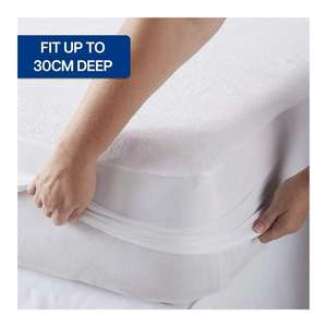 Couvre-matelas hypoallergénique 100% Serviette éponge imperméable Protège-matelas pour hôtel - Product Image 1