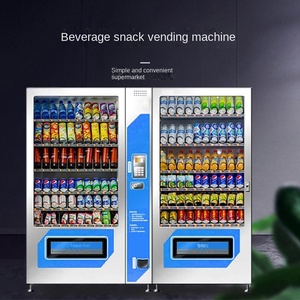 Automatizado alimentos saludables bebida fría bebida snack soda pequeñas máquinas expendedoras tienda minorista para la venta - Product Image 2