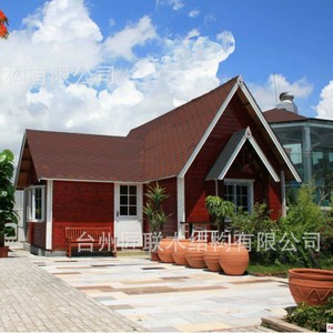 บ้านไม้ลอฟท์ หลังคาเหล็กเคลือบสี กระจกนิรภัย ติดตั้งง่าย สไตล์เรียบง่ายแบบชนบท - Product Image 2
