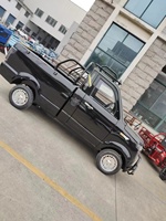Camioneta Eléctrica de Lujo Changli 2024 con Volante a la Izquierda, Gran Oferta, Camioneta Eléctrica Mini de Cuero Multifunción Automática Hidráulica Oscura de China