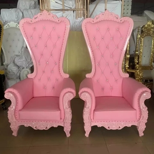 Bán Sỉ Ghế Tiệc Tùng Sự Kiện Đám Cưới Ghế Ném Nhung Hoàng Gia Lưng Cao Sang Trọng Ghế Đám Cưới Hình Ông Già Noel Màu Đỏ Công Chúa Dành Cho Người Lớn - Product Image 5