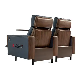 Asiento reclinable de lujo para cine en casa, silla reclinable para cine de película