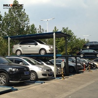 Parking vertical 2 3 4 voitures Véhicules Garage de stationnement multi-niveaux à 4 poteaux