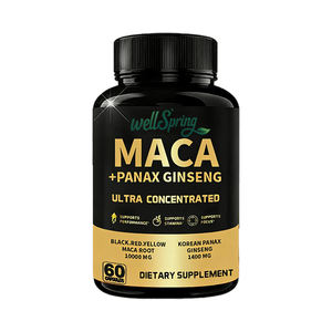 Vente en gros usine : Complément alimentaire à base de Maca, Gummies Maca Plus Énergie, Maca Noire pour Femmes et Hommes, Capsules Bio - Prix - Product Image 1